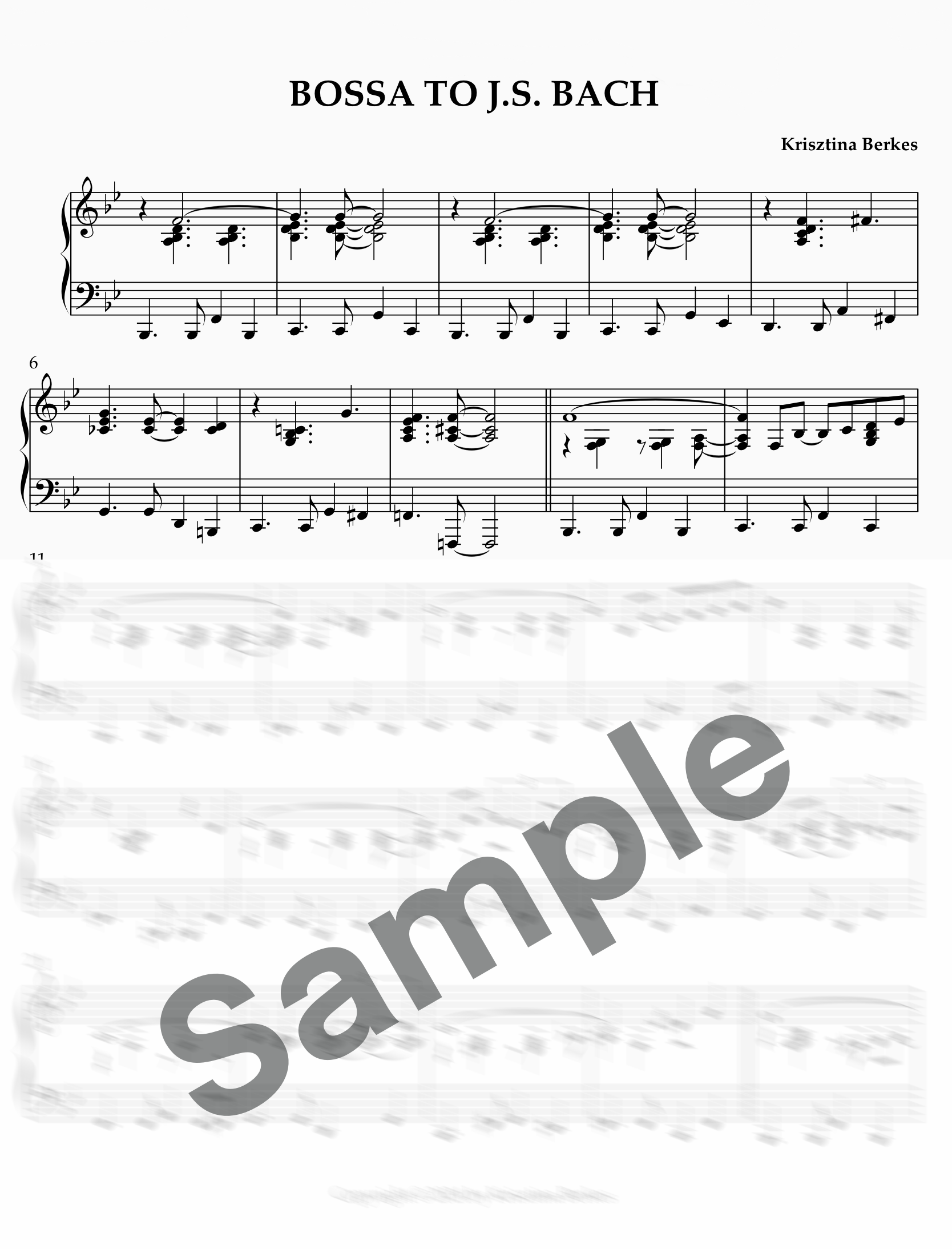 Bossa to J.S. Bach